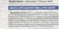 RIBELLE PER AMORE OCCHIO NEWS